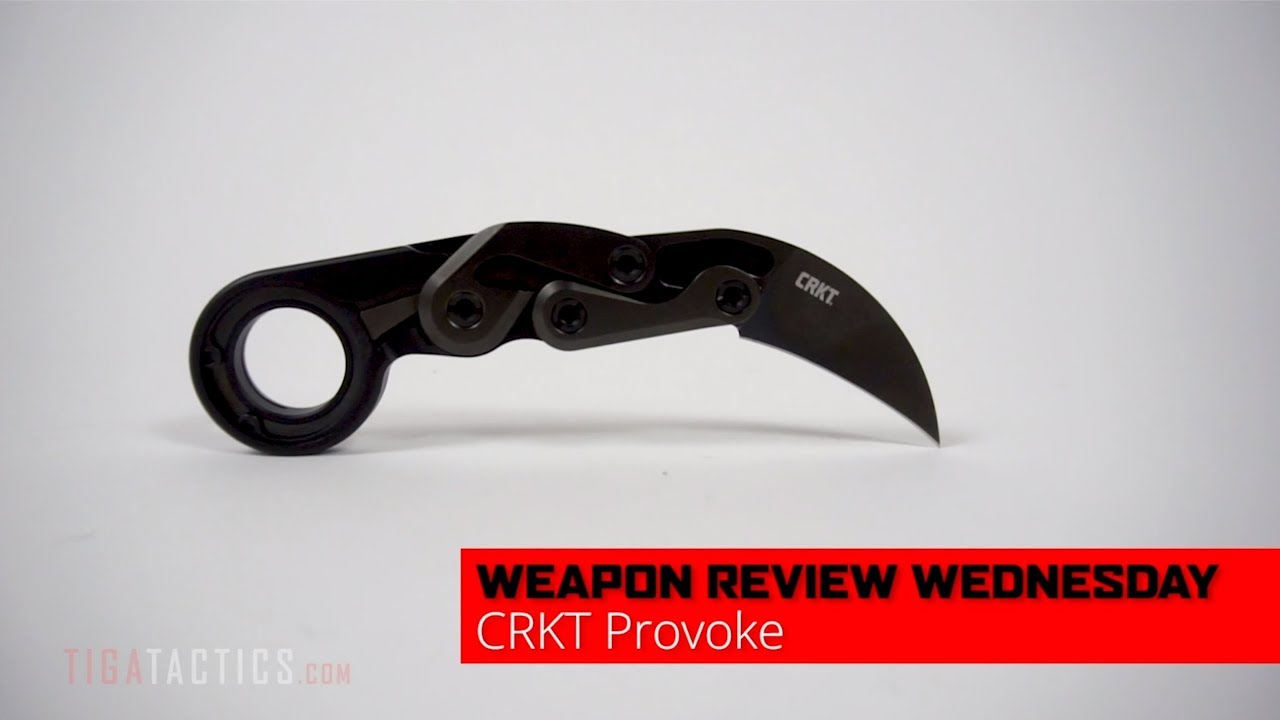 Review of the CRKT Provoke, a Morphing Folding Karambit