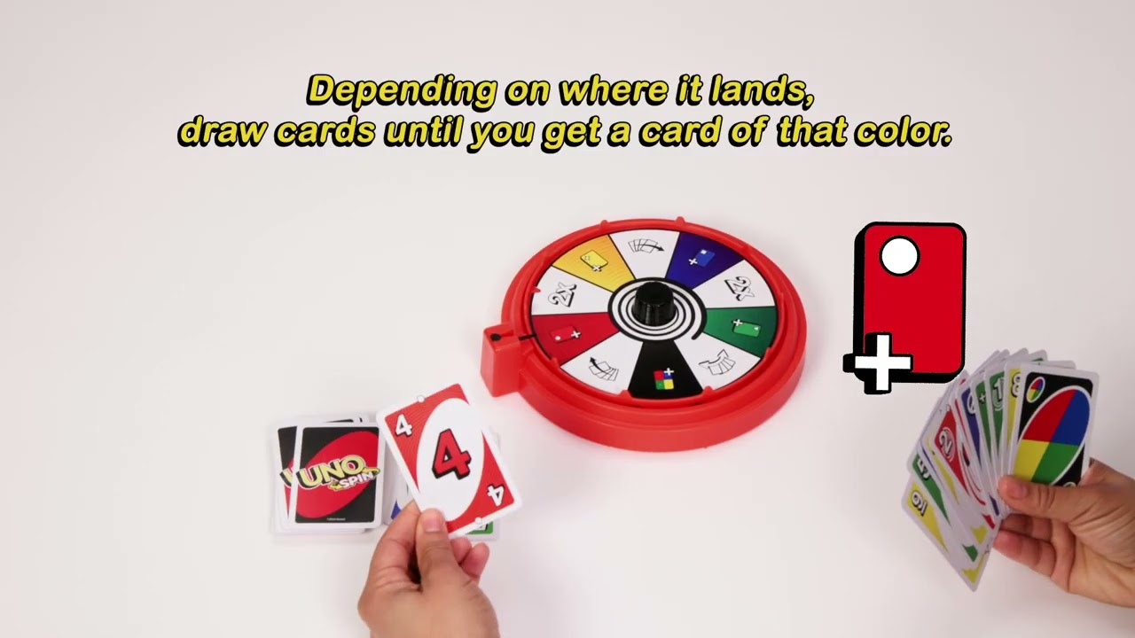 How To Play: UNO Spin Card Game - Smyths Toys