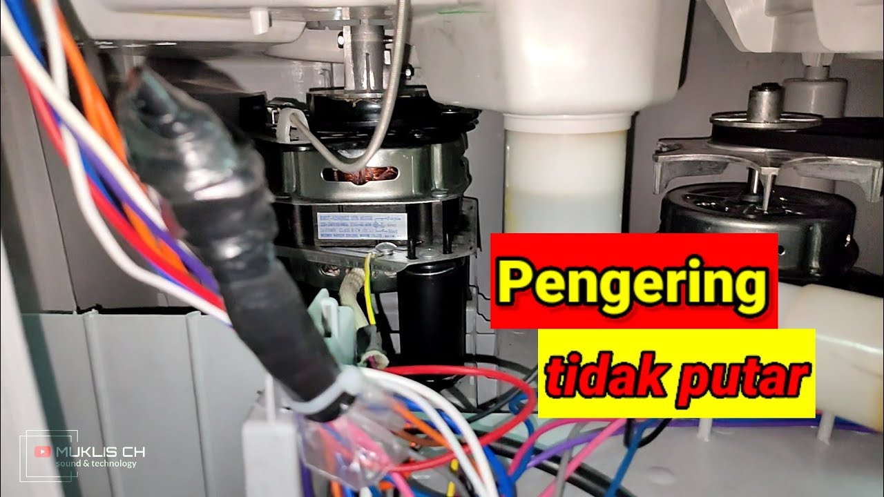 cara cepat memperbaiki pengering mesin cuci 2 tabung