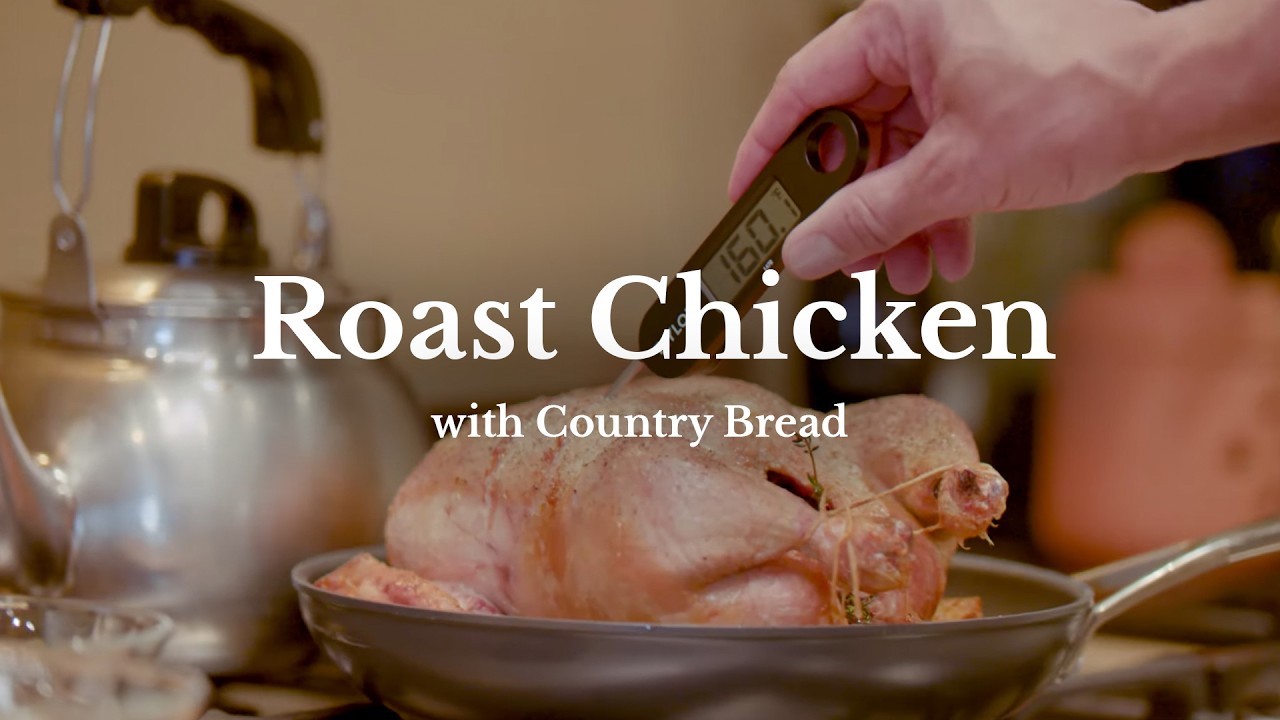 Roast Chicken Without a Roasting Pan 🍗