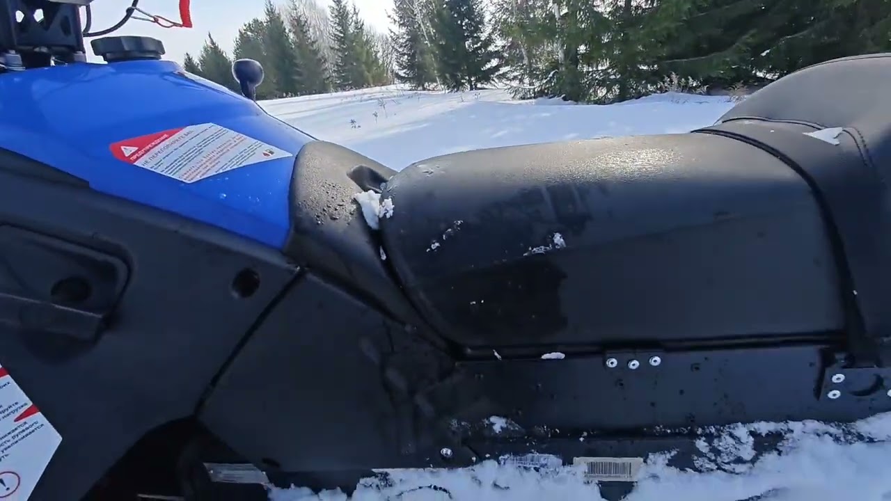 Stels kapitan 200 long - снега больше 1.5 метра 