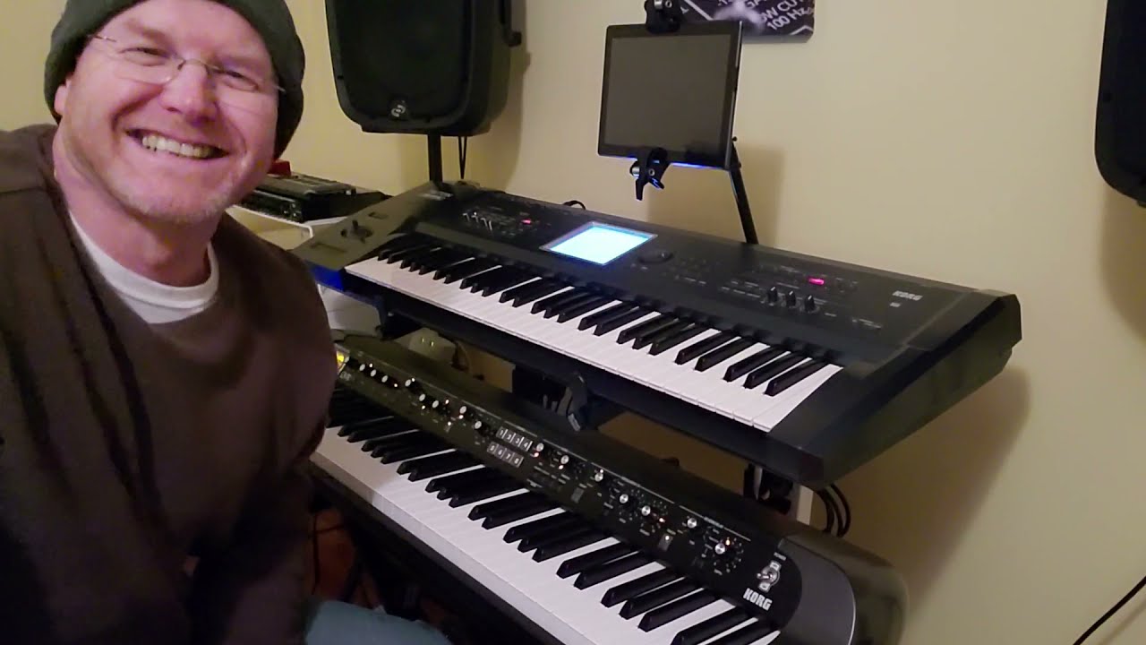Pink Floyd Have a Cigar - Keyboard practice Korg Triton Korg SV1