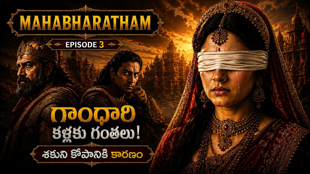 Birth of PANDU, DHRITHARASHTRA and VIDURA | Mahabharatham Episode 3