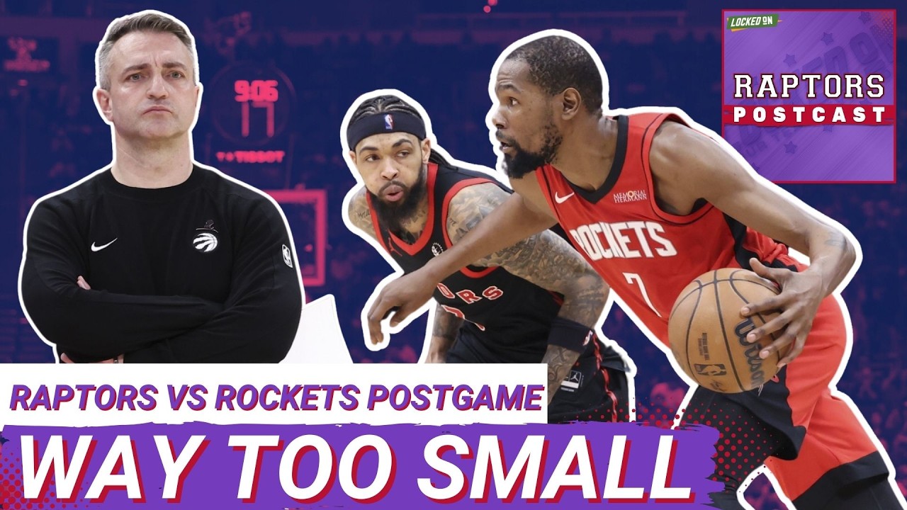 RAPTORS POSTCAST: Shorthanded Raps struggle to contain Rockets, get DOMINATED on glass