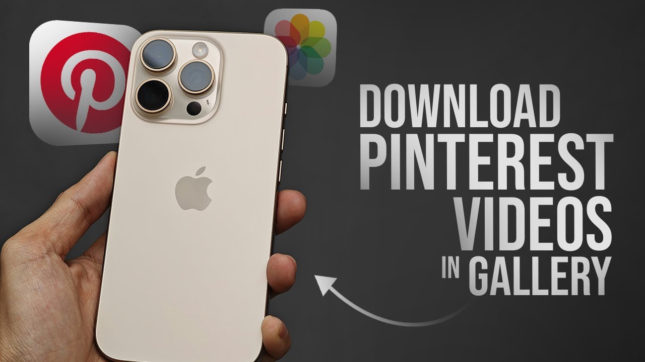 Как загрузить видео Pinterest в галерею на iPhone (урок)