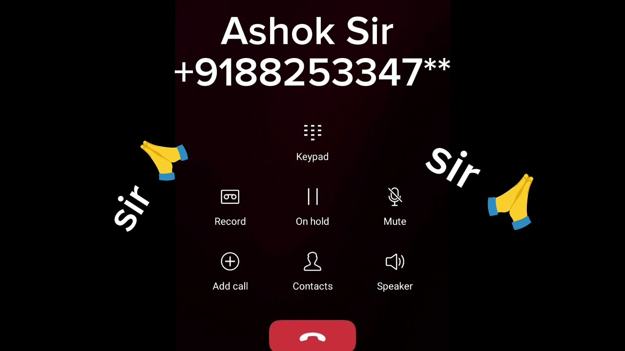 SIR KE PASS PHONE CALL VIDEO ।। #callprank #phonecall #sir 