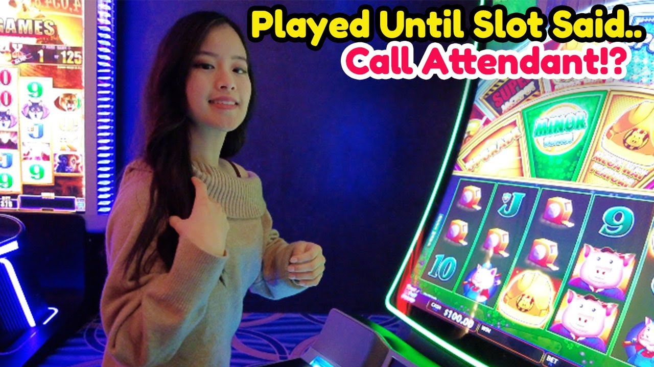 I Played slots at Palazzo Las Vegas Until The Slot says CALL ATTENDANT.. Charms of Orient All Aboard