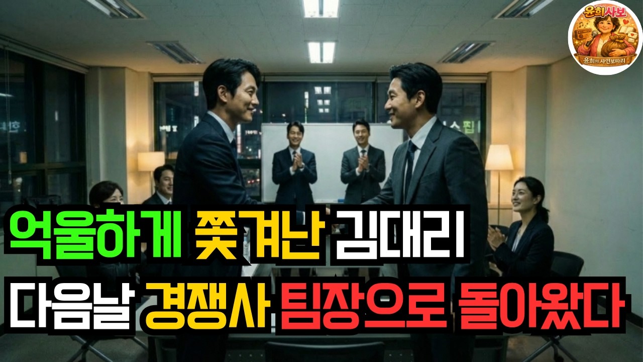 회사에서 쫓겨난 김대리&hellip; 다음 날 경쟁사 팀장이 되어 계약을 가져갔다|오디오북|회사사연|인생사연|