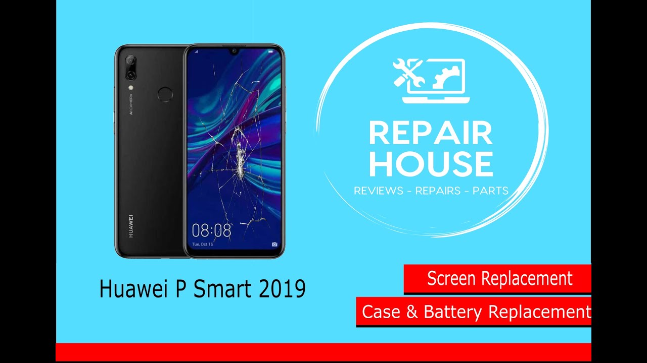 Huawei P Smart 2019 Screen + Battery + Case Replacement