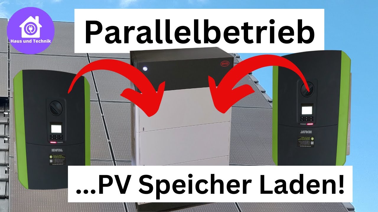 PV Speicher mit parallelen Wechselrichtern: So maximierst Du DEINEN Eigenverbrauch