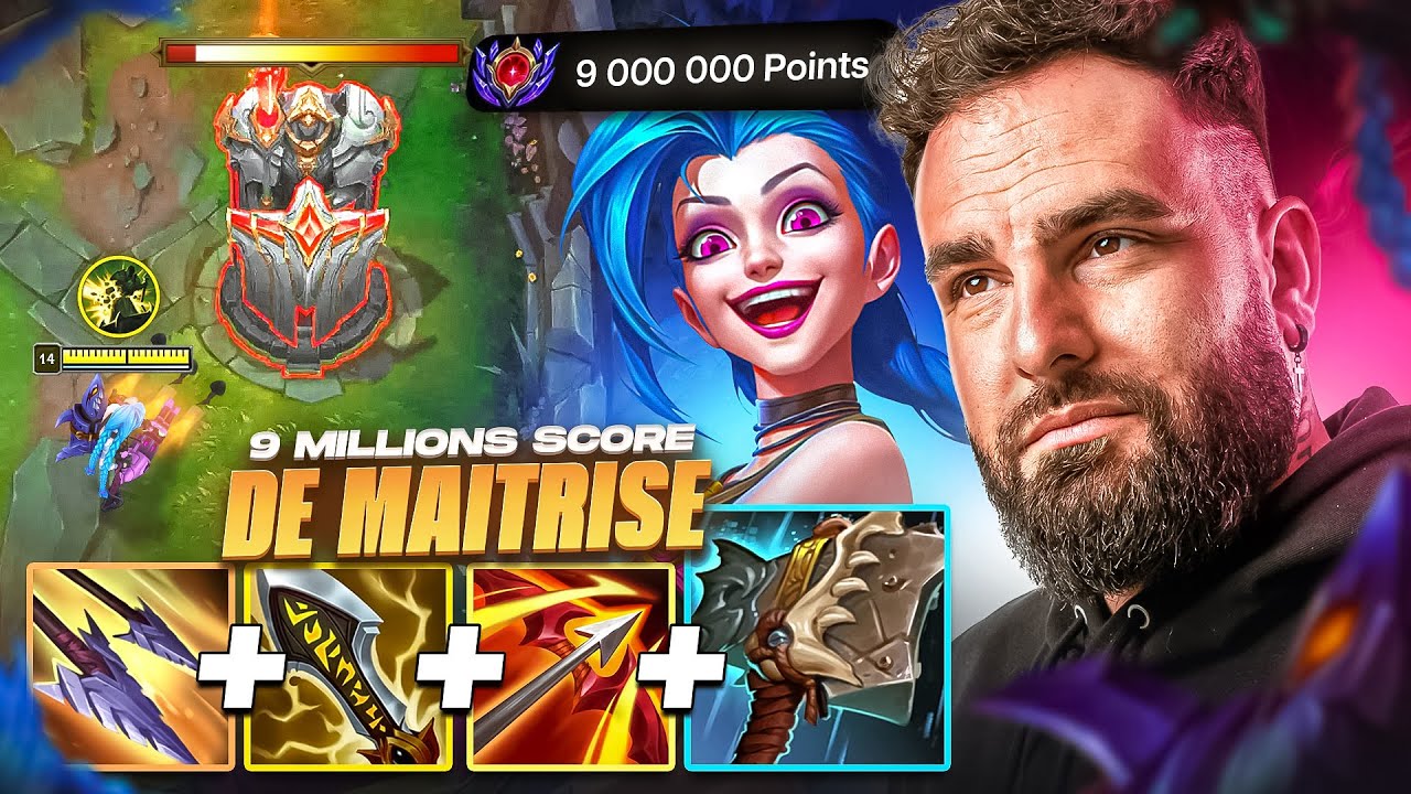 9 MILLIONS DE MA&Icirc;TRISE SUR JINX MID, SP&Eacute;CIALISATION SPLIT PUSH (Un p&rsquo;tit truc en plus)