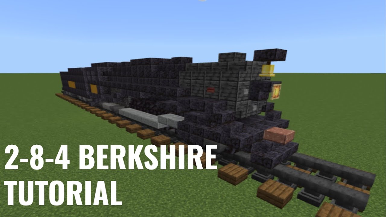 Minecraft 2-8-4 Berkshire (Polar Express) Tutorial