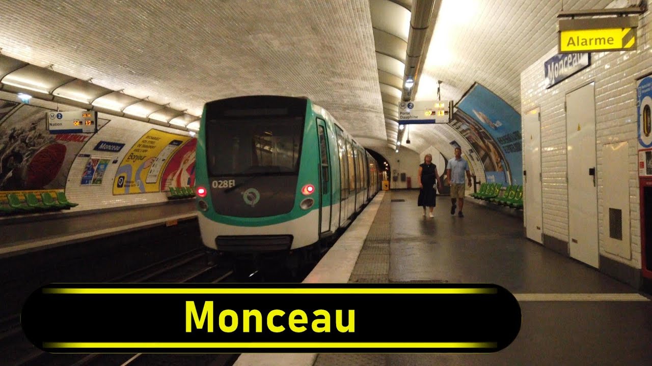 Metro Station Monceau - Paris 🇫🇷 - Walkthrough 🚶