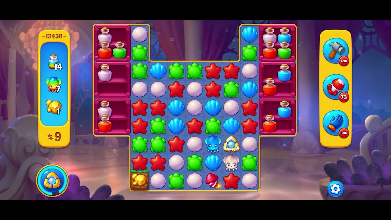 Fishdom level 13438 no boosters フィッシュダム ノーマル