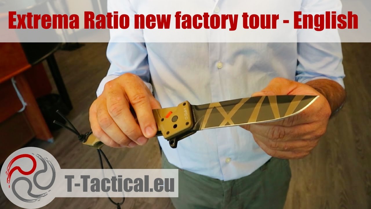 EXTREMA RATIO new factory tour - English | t-tactical.eu