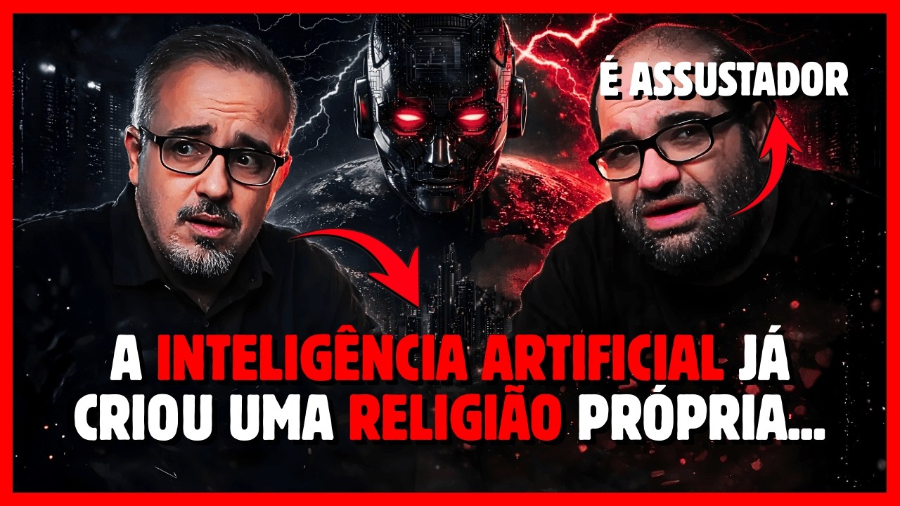 1 HORA COM SACANI E DANIEL LOPEZ FALANDO SOBRE O PODER DA INTELIGÊNCIA ARTIFICIAL