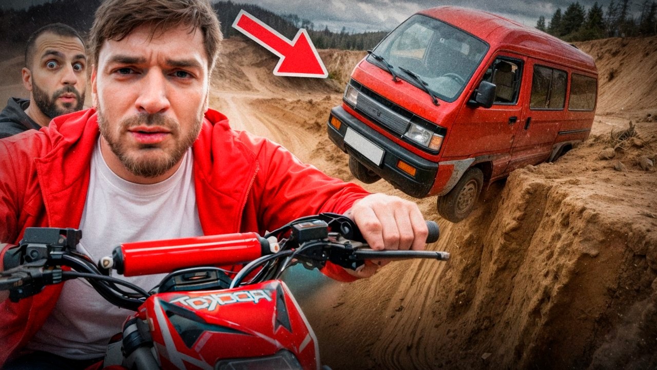 РАВШАН И СТИЛ ОФФРОУД по СТРАШНОМУ КАРЬЕРУ на DAEWOO DAMAS !😱| КУПИЛИ НОВЫЙ ПИТБАЙК РАВШАНУ !