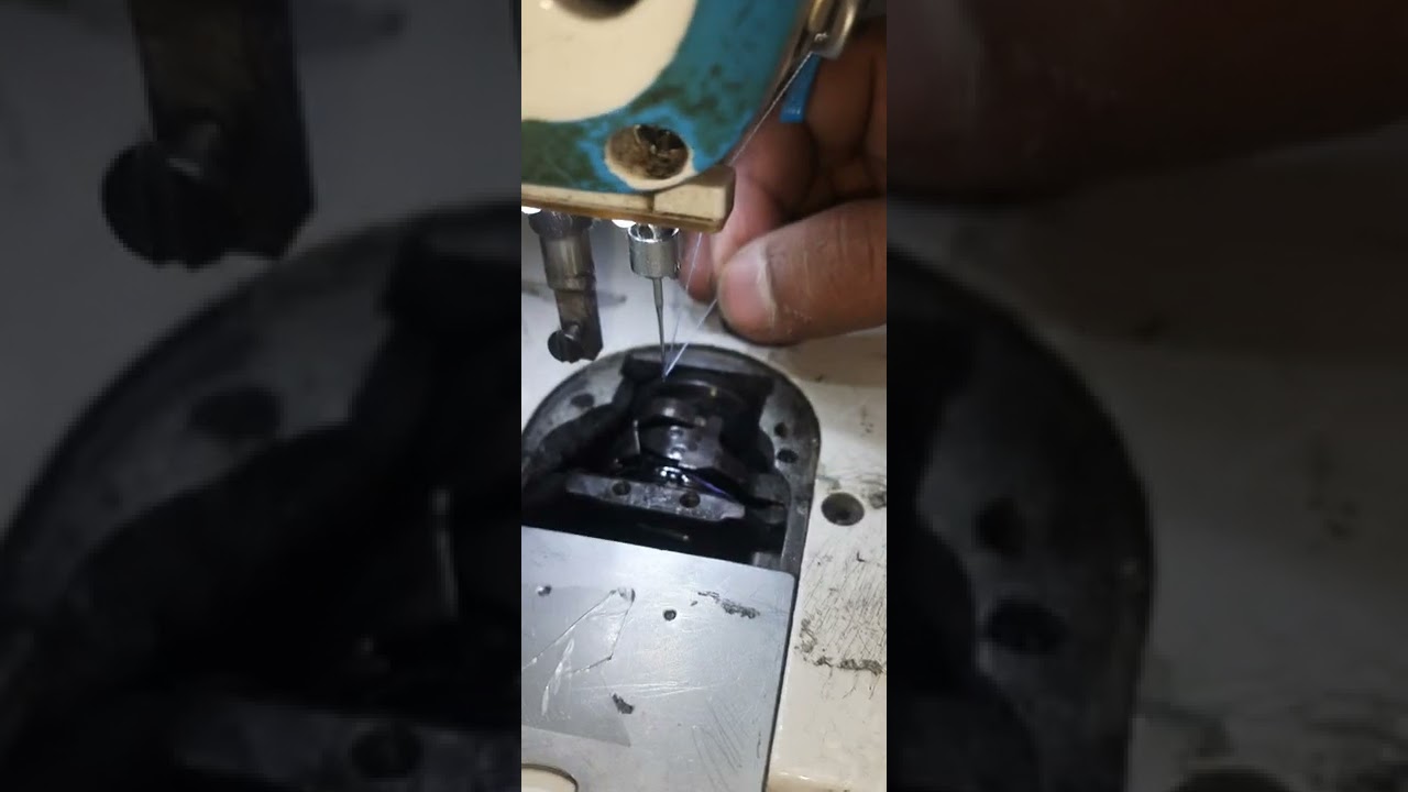 حل مشكله قصر الفتله عند القص للمكنه السنجر