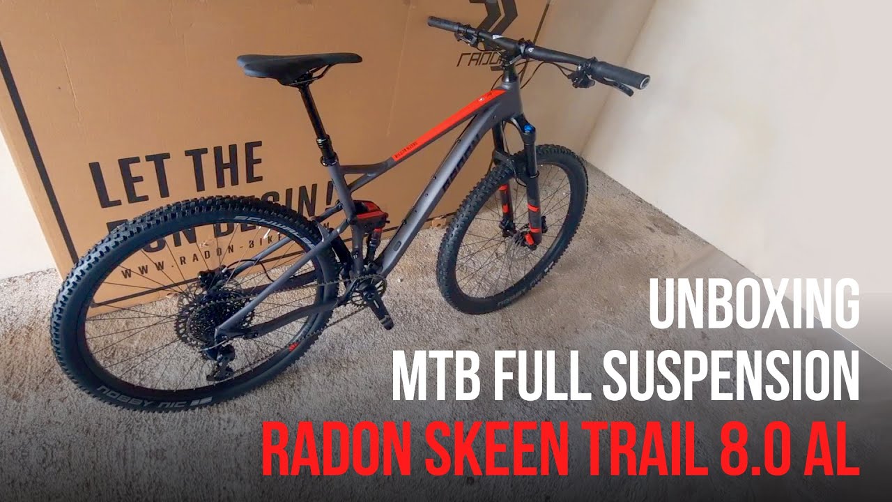 Unboxing MTB Full Suspension Radon Skeen Trail 8.0 AL