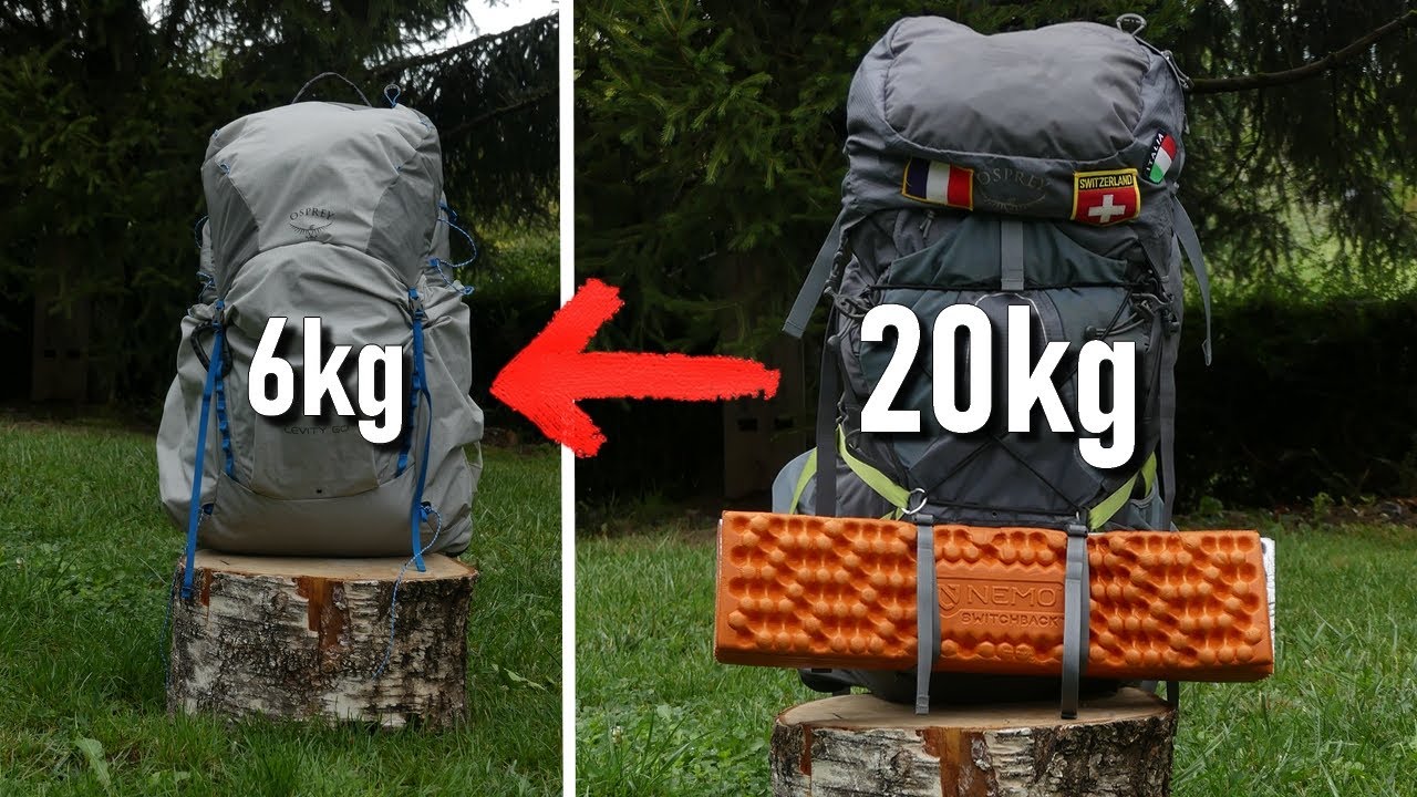 ALLÉGER SON SAC DE RANDO | Cannibalisation, Minimalisme, Marche Ultra Légère