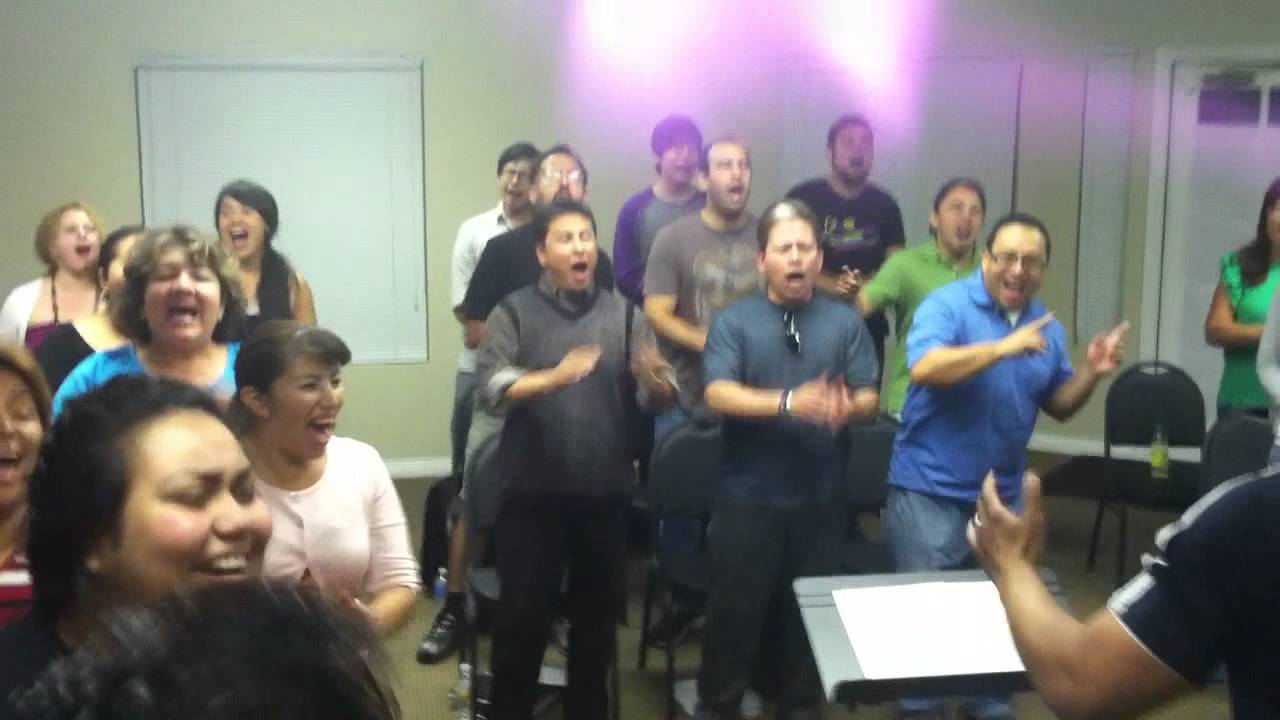 Iglesia Favorday -Ensayo del Coro