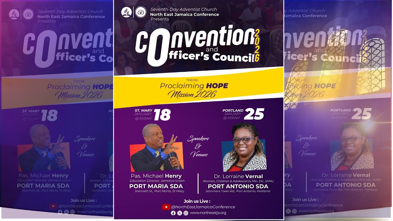 NEJC Convention and Officers Council || Proclaiming Hope || Pastor Michael Henry || Jan 18, 2026
