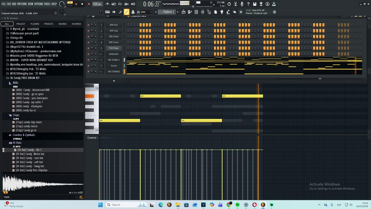 formando melodias bizarras
