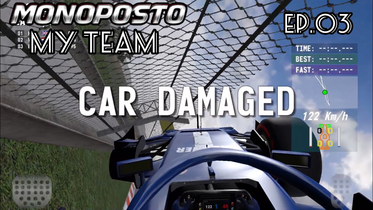 Monoposto My Team Ep.03 HUGE CRASH!