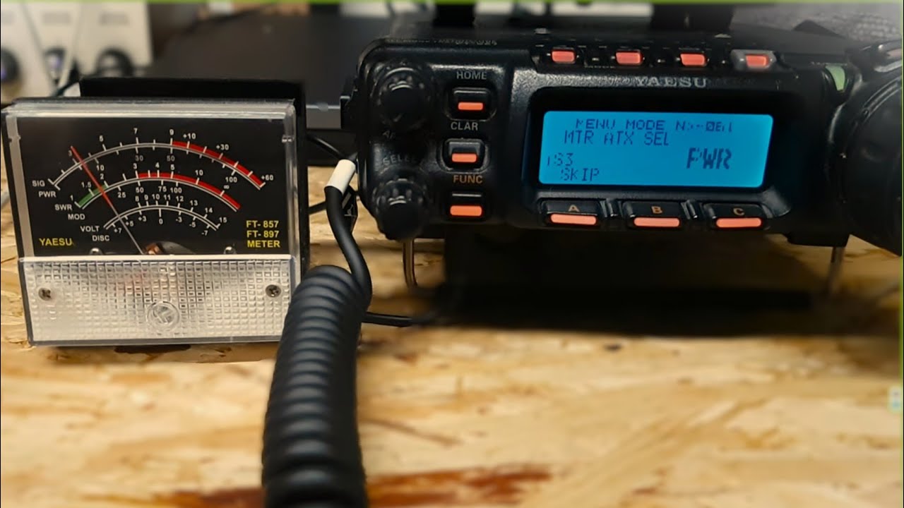 Yaesu ft857 external s-meter