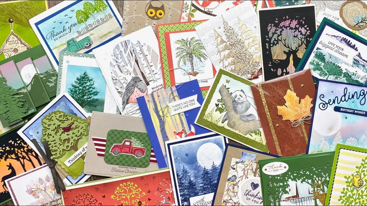75+ Tree Cards | The Great, Big Card Swap Showcase: September 2023, Part 1
