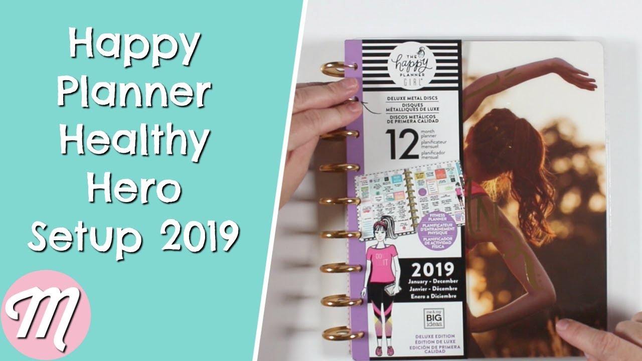 The Happy Planner Healthy Hero Setup 2019 | Classic Edition