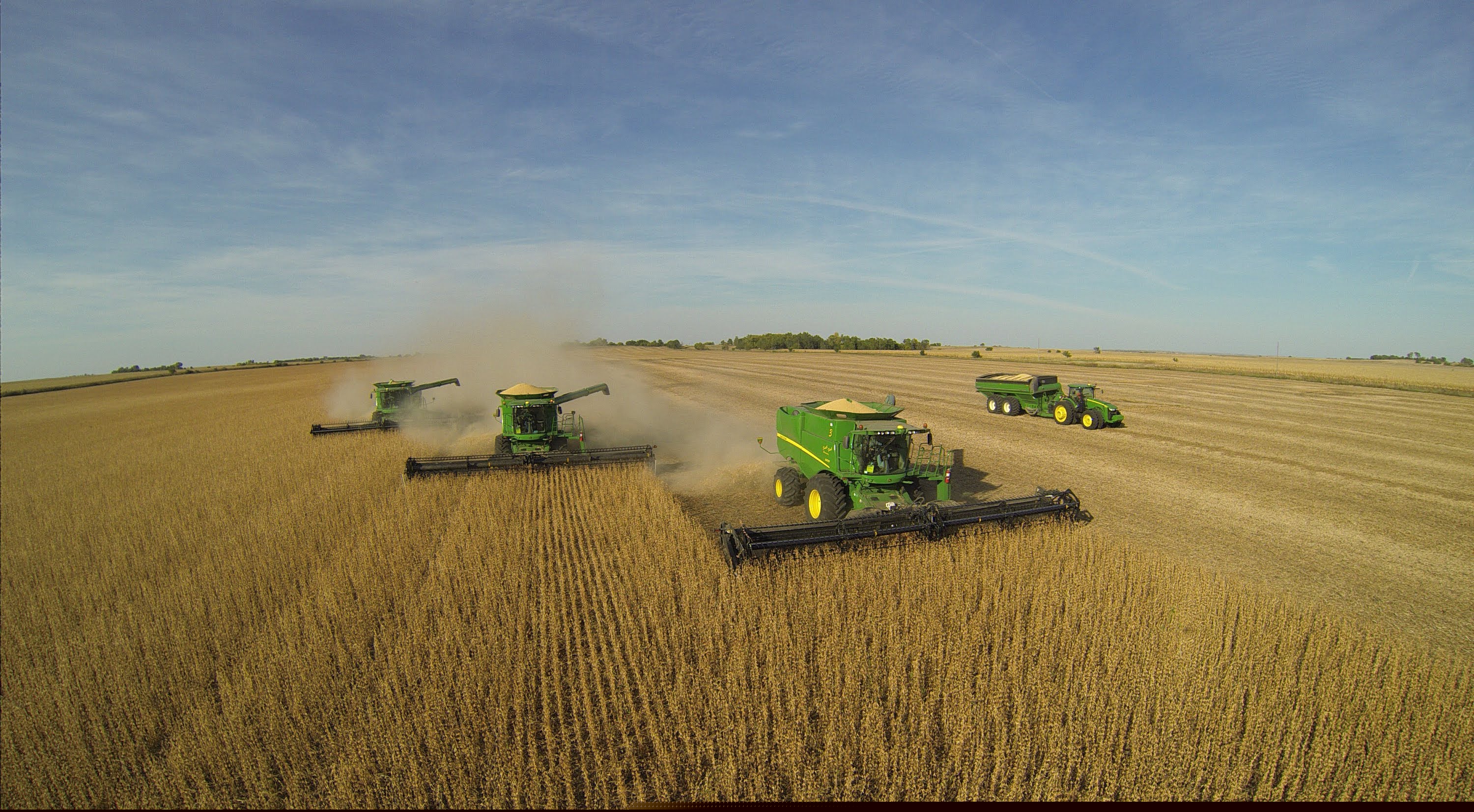 South Dakota Harvest 2013, John Deere, DJI Phantom, GoPro