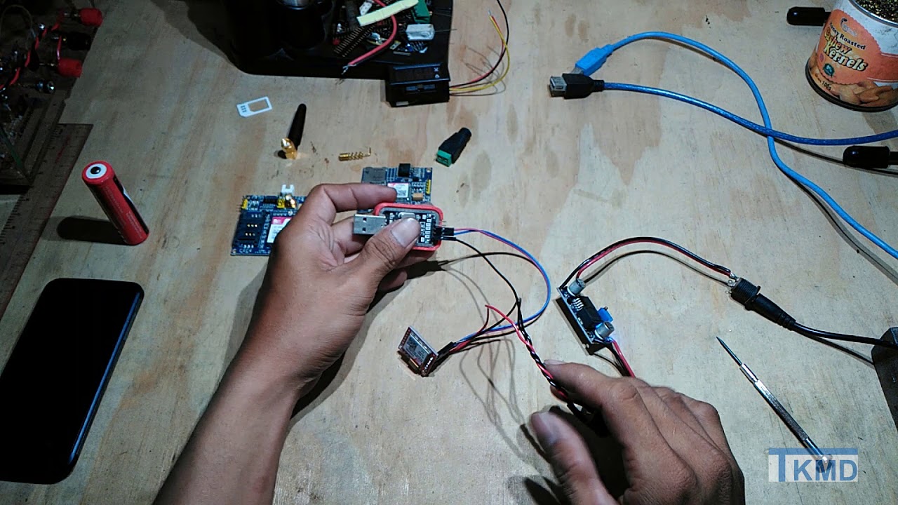 Test Module SIM với tập lệnh AT để gọi điện/nhắn tin