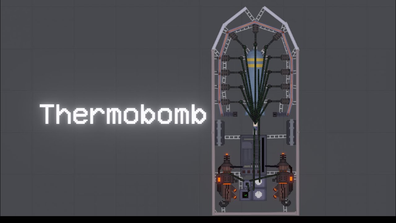 Thermonuclear bomb that I made in Peopleplayground