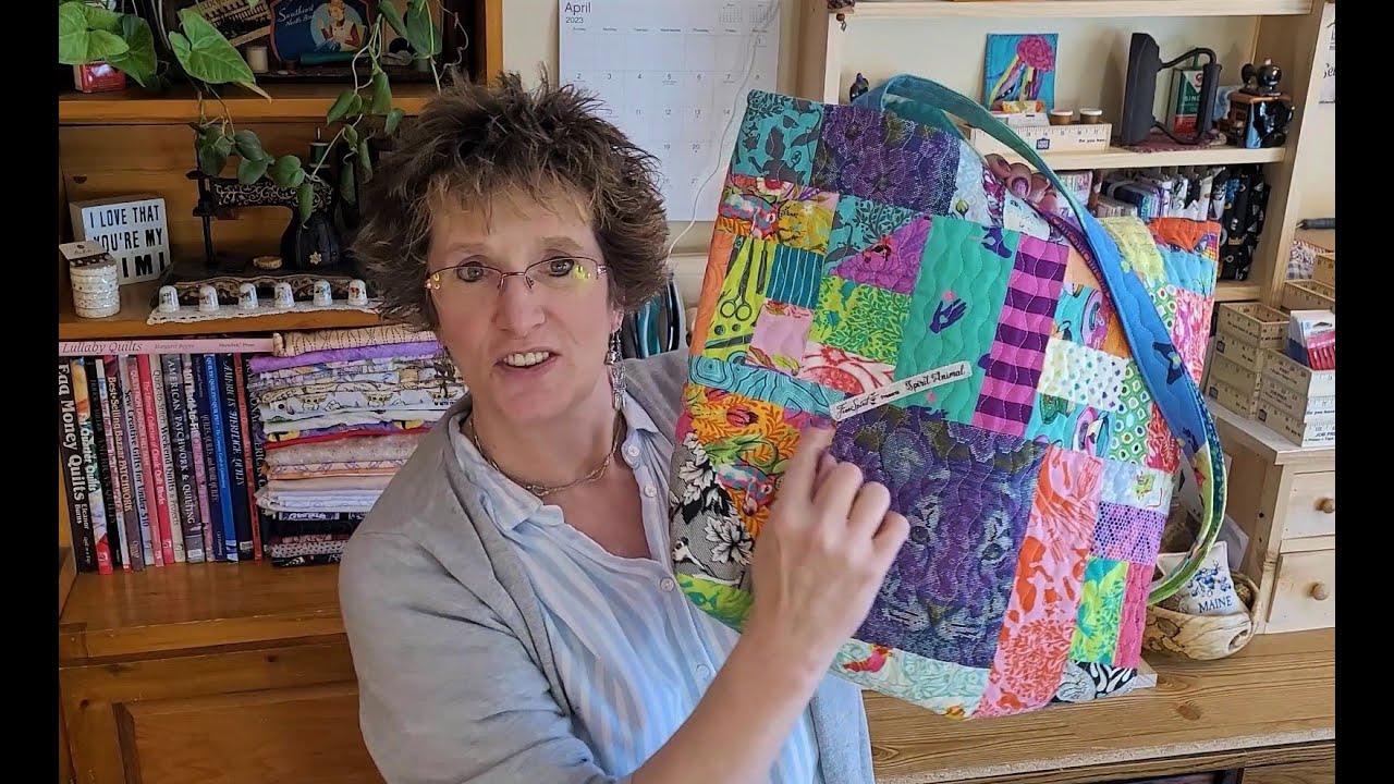 Freestyle Scrap Tote Bag, Part 1