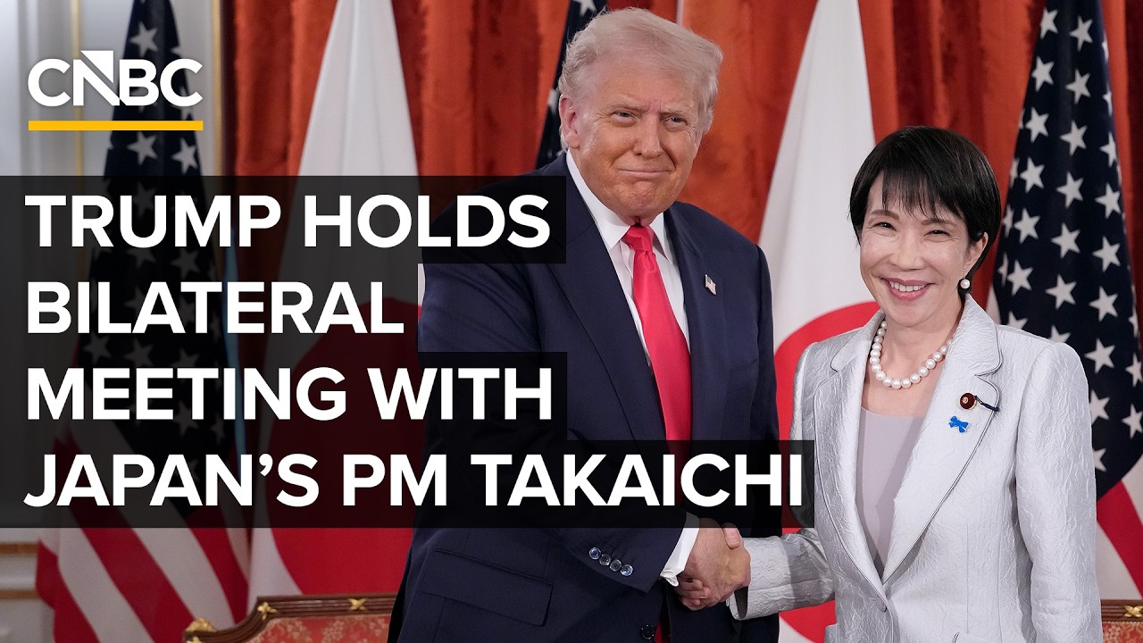 LIVE: President Trump participates in a bilateral meeting with Japan's PM Sanae Takaichi — 3/19/2026