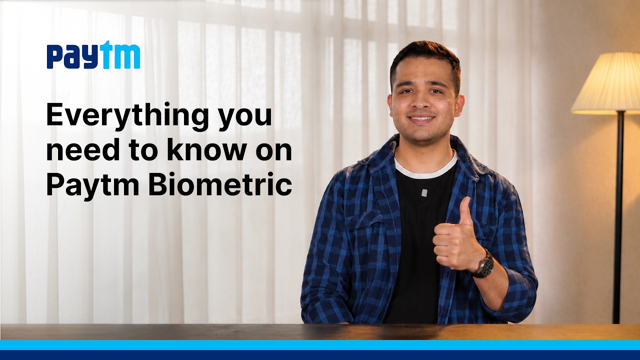 How Paytm Biometric UPI & Cardless ATM Withdrawal Works | Biometric Authentication | @paytm
