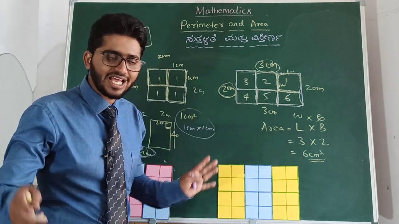 55. Area and perimeter || ಸುತ್ತಳತೆ ಮತ್ತು ವೀಸ್ತಿರ್ಣ|| part 01 || ಭಾಗ 01 || ನವೋದಯ || Navodaya