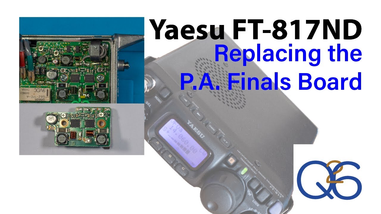 FT817 Half Power !! Replacing the Finals - can it be fixed ?!