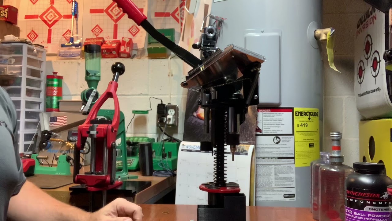 Review of Adjusta-Drop universal charge bar by Ballistic Products for MEC 600 reloading presses