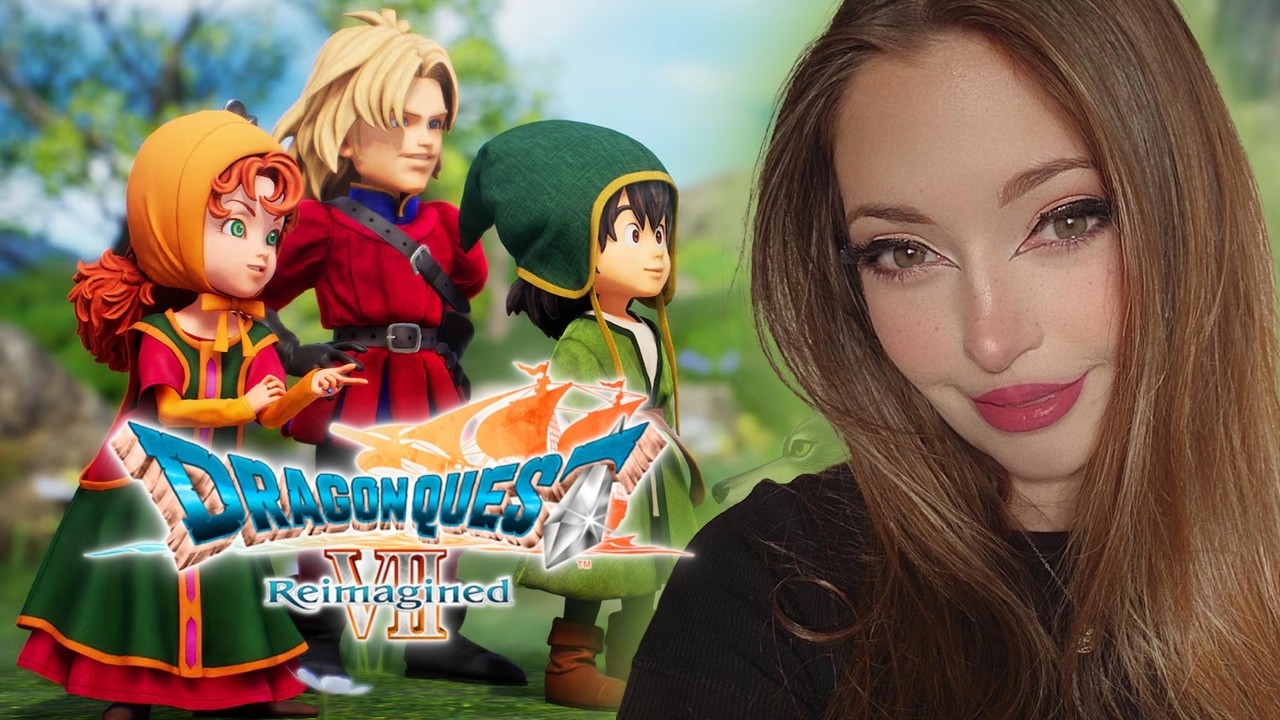 🔴LIVE || First Time Playing DRAGON QUEST VII Reimagined || Sponsored By Square Enix