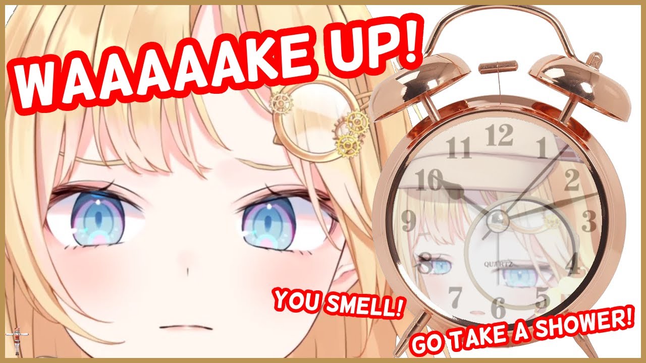 POV: Amelia Watson Is Your Alarm Clock | HololiveEN Clips