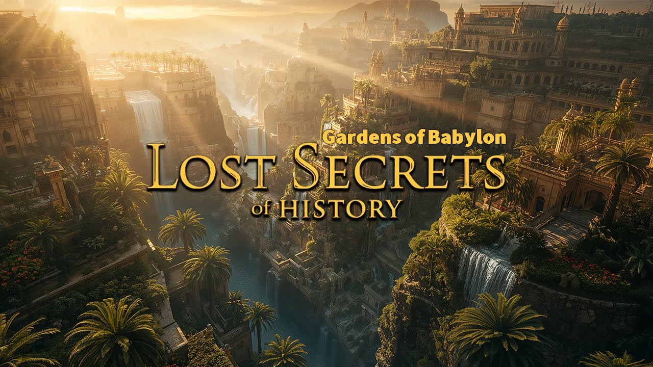 The Hanging Gardens of Babylon – One of the Seven Wonders of the Ancient World – Rebuilt with AI!