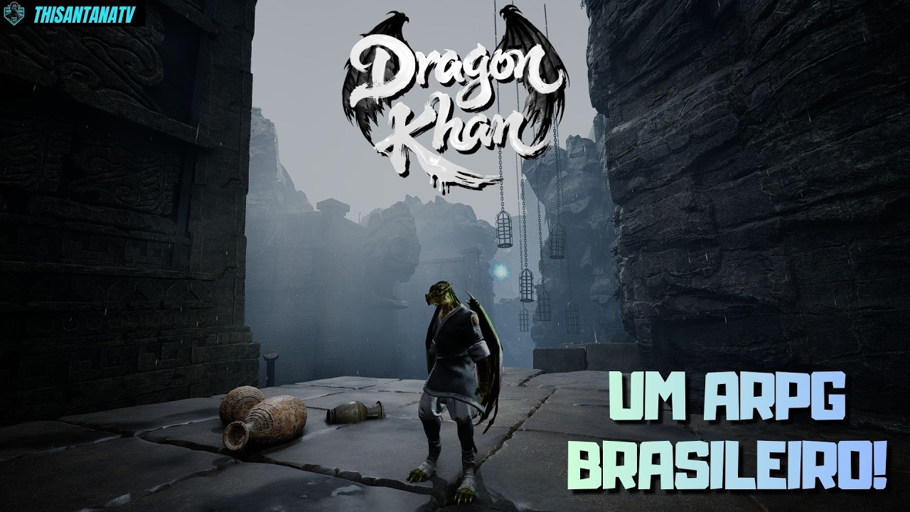 RPG DE AÇÃO BRASILEIRO! Testando a Demo de Dragon Khan | DEMO COMPLETA
