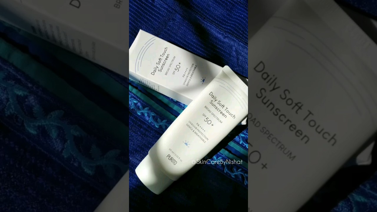 Purito Daily Soft Touch Sunscreen | PR from Purito | SkinCareByNishat | Chemical sunscreen