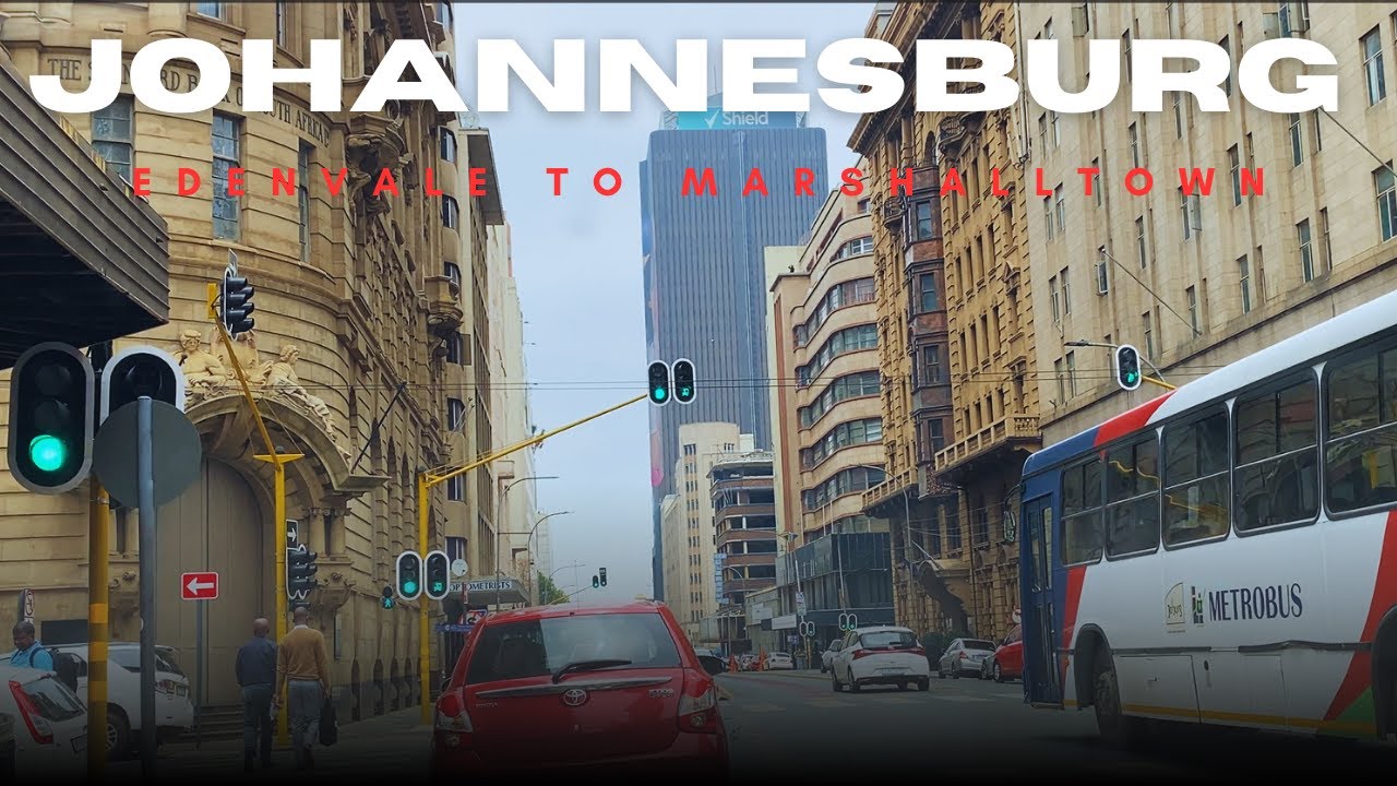 Driving from Edenvale to Marshalltown | Johannesburg | South Africa |