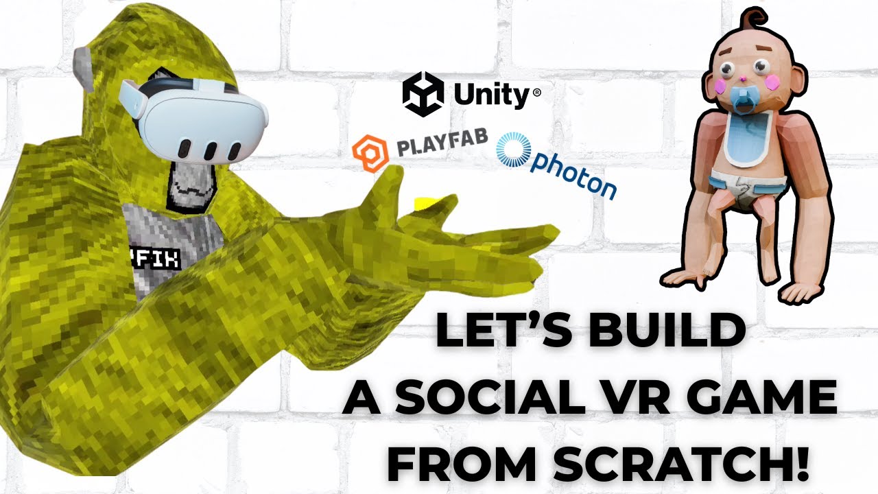 Build a Social VR Game From Scratch PART 1: IDEATION #vr #gorillatag #unity3d #gamedevelopment
