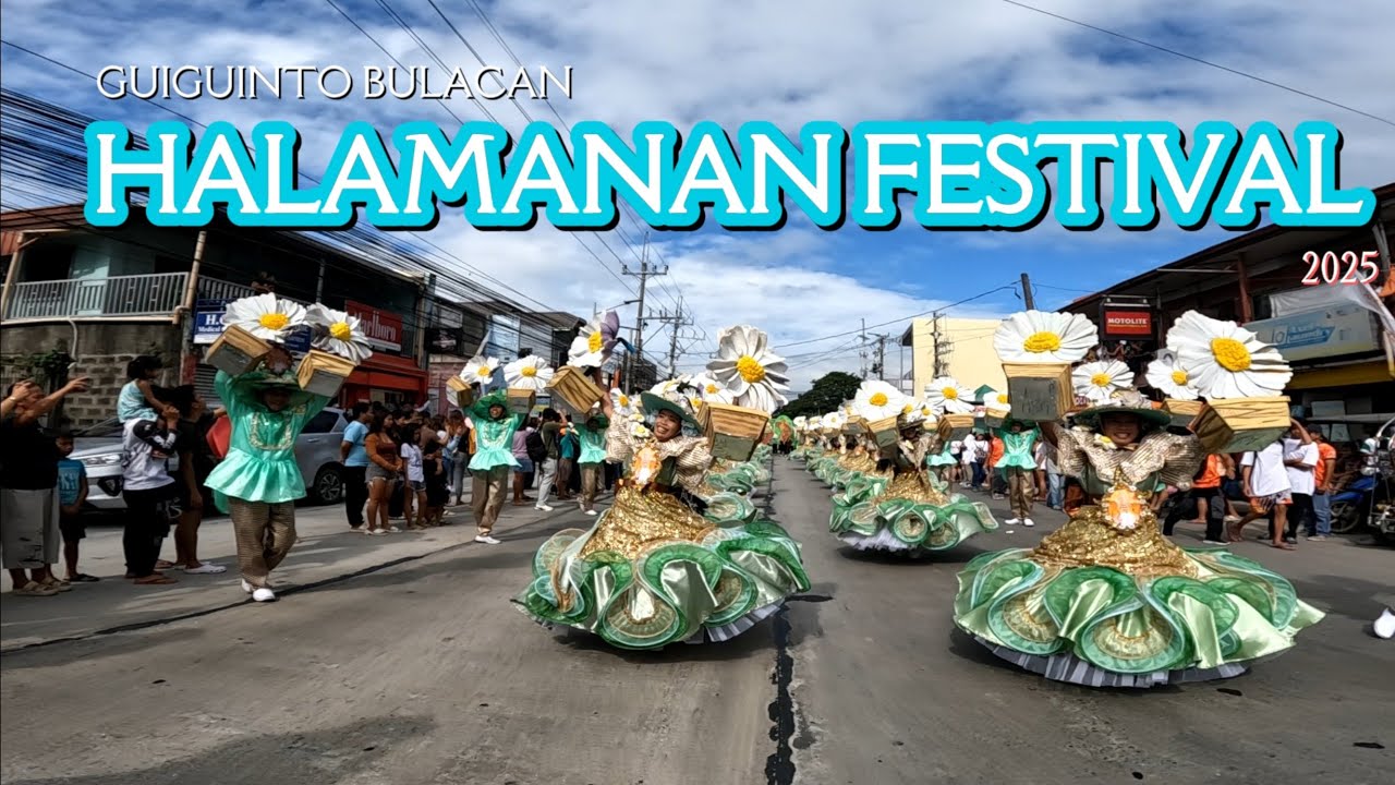 Halamanan festival 2025. Guiguinto Bulacan. #festival #halamanan #itsmorefuninthephilippines
