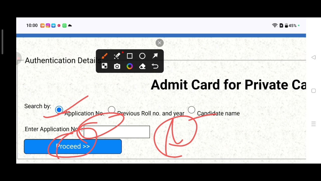 कर लो🔥Admit card kaise download kare Private Candidate 2026/ private candidate download Admit card