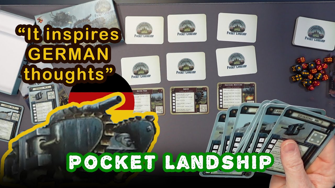 Pocket Landship Unboxing - Can Your Tank Survive?